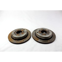 ZADNJI ZAVORNI DISKI OEM N. SDB000636 ORIGINAL REZERVNI DEL LAND ROVER DISCOVERY L319 MK3 (2004 - 2009)DIESEL LETNIK 2007