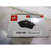 FDB1990 KIT PASTIGLIE FRENO ANTERIORI FERODO KIA PREGIO 2.5 TCI 69 KW RICAMBIO NUOVO