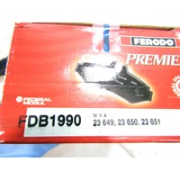 FDB1990 KIT PASTIGLIE FRENO ANTERIORI FERODO KIA PREGIO 2.5 TCI 69 KW RICAMBIO NUOVO