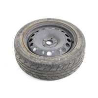 REZERVNO KOLO OEM N. 33875 RUOTA DI SCORTA NORMALE ORIGINAL REZERVNI DEL SEAT IBIZA 6J5 6P1 MK4 BER/SW (2008 - 2012)DIESEL LETNIK 2012