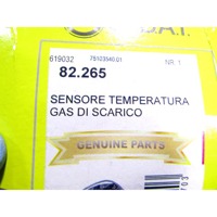 TIPALO TEMPERATURE IZPUSNIH PLINOV OEM N. 55557600 ORIGINAL REZERVNI DEL OPEL VECTRA C Z02 R BER/SW (2006 - 2009) DIESEL LETNIK 2007