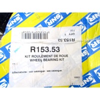 R153.53 CUSCINETTO MOZZO RUOTA ANTERIORE SNR OPEL ASTRA STATION WAGON 1.7 CDTI 81 KW RICAMBIO NUOVO