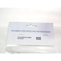 933S VETRO SPECCHIO SPECCHIETTO RETROVISORE SINISTRO BIAGI CORRADO VOLKSWAGEN GOLF 6 1.6 B 75KW RICAMBIO NUOVO