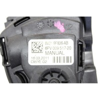 PEDALI OEM N. 8V21-9F836-AB ORIGINAL REZERVNI DEL FORD FIESTA CB1 CNN MK6 (09/2008 - 11/2012) BENZINA LETNIK 2011