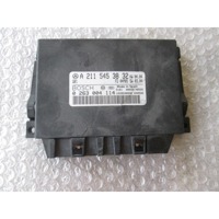 ECU PARKIRNI SENZORJI OEM N. A2215453832 ORIGINAL REZERVNI DEL MERCEDES CLASSE E W211 S211 BER/SW (03/2002 - 05/2006) DIESEL LETNIK 2004