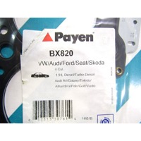 BX820 GUARNIZIONE TESTATA PAYEN VOLKSWAGEN PASSAT SW 1.9 TDI 66 KW RICAMBIO NUOVO