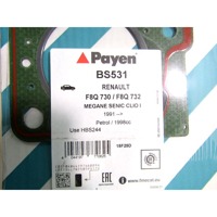 BS531 GUARNIZIONE TESTATA PAYEN RENAULT CLIO 1.9 D 47 KW RICAMBIO NUOVO