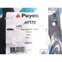 AY170 GUARNIZIONE TESTATA PAYEN OPEL ASTRA 1.7 TD 50 KW RICAMBIO NUOVO