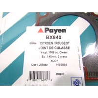 BX840 GUARNIZIONE TESTATA PAYEN CITROEN BX 1.8 D 43 KW RICAMBIO NUOVO