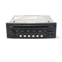 RADIO CD / OJACEVALNIK / IMETNIK HIFI OEM N. 9666967777 ORIGINAL REZERVNI DEL CITROEN C4 MK1 / COUPE L LC (2004 - 08/2009) DIESEL LETNIK 2010