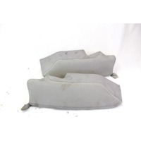 LATVIJSKI STRANSKI SEDEZI ZA ZADNJE SEDEZE OEM N. 16657 FIANCHETTI LATERALI SEDILI POSTERIORI PELLE ORIGINAL REZERVNI DEL MERCEDES CLASSE CLK W209 C209 COUPE A209 CABRIO (2002 - 2010)BENZINA LETNIK 2003