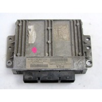 OSNOVNA KRMILNA ENOTA DDE / MODUL ZA VBRIZGAVANJE OEM N. 9646988680 ORIGINAL REZERVNI DEL PEUGEOT 206 / 206 CC 2A/C 2D 2E/K (1998 - 2003) BENZINA LETNIK 2002