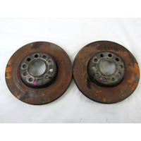 SPREDNJI ZAVORNI DISKI OEM N. 1K0615301AS ORIGINAL REZERVNI DEL AUDI A3 MK2 8P 8PA 8P1 (2003 - 2008)DIESEL LETNIK 2004