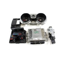 KOMPLET ODKLEPANJE IN VZIG  OEM N. 19887 KIT ACCENSIONE AVVIAMENTO ORIGINAL REZERVNI DEL NISSAN QASHQAI J10C (2006 - 2010) DIESEL LETNIK 2009