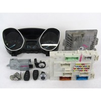KOMPLET ODKLEPANJE IN VZIG  OEM N. 77 KIT ACCENSIONE AVVIAMENTO ORIGINAL REZERVNI DEL FORD CMAX GRAND CMAX MK2 DXA-CB7 DXA-CEU (2010 - 03/2015) DIESEL LETNIK 2014