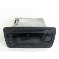 RADIO CD / OJACEVALNIK / IMETNIK HIFI OEM N. 6J0035153 ORIGINAL REZERVNI DEL SEAT IBIZA 6J5 6P1 MK4 BER/SW (2008 - 2012)BENZINA LETNIK 2009