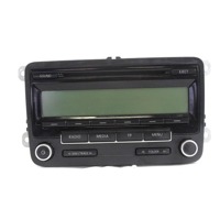 RADIO CD / OJACEVALNIK / IMETNIK HIFI OEM N. 1K0035186AA ORIGINAL REZERVNI DEL VOLKSWAGEN SCIROCCO 137 138 MK3 (10/2008 - 06-2014)BENZINA LETNIK 2009