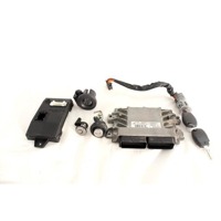 KOMPLET ODKLEPANJE IN VZIG  OEM N. 7197 KIT ACCENSIONE AVVIAMENTO ORIGINAL REZERVNI DEL DACIA SANDERO MK1 (2008 - 2012) BENZINA/GPL LETNIK 2009