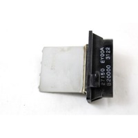 REGULATOR PREZRACEVANJA OEM N. 27150EY00A ORIGINAL REZERVNI DEL NISSAN QASHQAI J10E (03/2010 - 2013) DIESEL LETNIK 2013