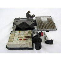 KOMPLET ODKLEPANJE IN VZIG  OEM N. 23465 KIT ACCENSIONE AVVIAMENTO ORIGINAL REZERVNI DEL RENAULT KANGOO KW0/1 MK2 (2008 - 2013)DIESEL LETNIK 2008