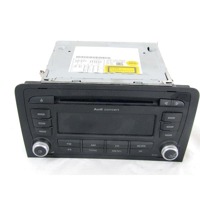 RADIO CD / OJACEVALNIK / IMETNIK HIFI OEM N. 8P0035186AB ORIGINAL REZERVNI DEL AUDI A3 MK2R 8P 8PA 8P1 8P7 (2008 - 2012)DIESEL LETNIK 2011