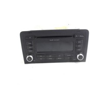 RADIO CD / OJACEVALNIK / IMETNIK HIFI OEM N. 8P0035186AB ORIGINAL REZERVNI DEL AUDI A3 MK2R 8P 8PA 8P1 8P7 (2008 - 2012)DIESEL LETNIK 2010