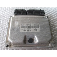 OSNOVNA KRMILNA ENOTA DDE / MODUL ZA VBRIZGAVANJE OEM N. 281010697 ORIGINAL REZERVNI DEL VOLKSWAGEN POLO 9N (10/2001 - 2005) DIESEL LETNIK 2002