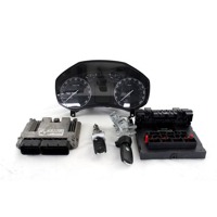 KOMPLET ODKLEPANJE IN VZIG  OEM N. 20002 KIT ACCENSIONE AVVIAMENTO ORIGINAL REZERVNI DEL SKODA OCTAVIA MK2 1Z3 MK2 BER/SW (2004 - 2008)DIESEL LETNIK 2008
