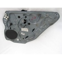 ROCNI SISTEM ZA DVIGOVANJE ZADNJEGA STEKLA  OEM N. 6Q4839462F ORIGINAL REZERVNI DEL VOLKSWAGEN POLO 9N R (2005 - 10/2009) DIESEL LETNIK 2007