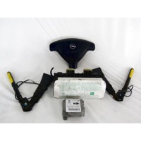 KIT AIRBAG KOMPLET OEM N. 14182 KIT AIRBAG COMPLETO ORIGINAL REZERVNI DEL OPEL ASTRA G T98 5P/3P/SW (1998 - 2003) DIESEL LETNIK 2002