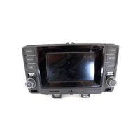 RADIO CD / OJACEVALNIK / IMETNIK HIFI OEM N. 6C0035888B ORIGINAL REZERVNI DEL VOLKSWAGEN POLO 6R1 6C1 R (02/2014 - 2017) BENZINA LETNIK 2015