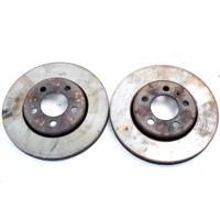 SPREDNJI ZAVORNI DISKI OEM N. 1J0615301L ORIGINAL REZERVNI DEL VOLKSWAGEN FOX 5Z1 5Z3 5Z4 (2005 - 2011) DIESEL LETNIK 2007