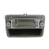 RADIO CD / OJACEVALNIK / IMETNIK HIFI OEM N. 5M0035156D ORIGINAL REZERVNI DEL VOLKSWAGEN POLO 6R1 6C1 (06/2009 - 02/2014) BENZINA LETNIK 2012