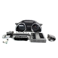 KOMPLET ODKLEPANJE IN VZIG  OEM N. 11989 KIT ACCENSIONE AVVIAMENTO ORIGINAL REZERVNI DEL AUDI A5 8T R COUPE/5P  (08/2011 - 06/2016) DIESEL LETNIK 2012