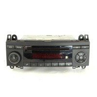 RADIO CD / OJACEVALNIK / IMETNIK HIFI OEM N. A1698200386 ORIGINAL REZERVNI DEL MERCEDES CLASSE A W169 5P C169 3P (2004 - 04/2008) DIESEL LETNIK 2005