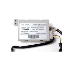 RACUNALNIK AVTOALARMA/BLOKADA MOTORJA OEM N. 89732-78020 ORIGINAL REZERVNI DEL LEXUS NX Z1 (2014 - 2021)IBRIDO (ELETRICO-BENZINA) LETNIK 2019