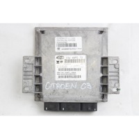 OSNOVNA KRMILNA ENOTA DDE / MODUL ZA VBRIZGAVANJE OEM N. 9648568480 ORIGINAL REZERVNI DEL CITROEN C3 / PLURIEL MK1 (2002 - 09/2005) BENZINA LETNIK 2004