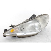 SPREDNJI LEVI ZAROMETI  OEM N. 9632689380 ORIGINAL REZERVNI DEL PEUGEOT 206 / 206 CC 2A/C 2D 2E/K (1998 - 2003) BENZINA LETNIK 2000