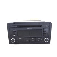 RADIO CD / OJACEVALNIK / IMETNIK HIFI OEM N. 8P0035152C ORIGINAL REZERVNI DEL AUDI A3 MK2 8P 8PA 8P1 (2003 - 2008)DIESEL LETNIK 2007