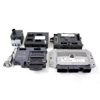 KOMPLET ODKLEPANJE IN VZIG  OEM N. 57284 KIT ACCENSIONE AVVIAMENTO ORIGINAL REZERVNI DEL RENAULT CLIO BH KH MK4 (2012 - 2019)BENZINA LETNIK 2015