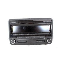 RADIO CD / OJACEVALNIK / IMETNIK HIFI OEM N. 5M0035186J ORIGINAL REZERVNI DEL VOLKSWAGEN TIGUAN 5N MK1 R (2011 - 2016)  DIESEL LETNIK 2012