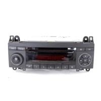 RADIO CD / OJACEVALNIK / IMETNIK HIFI OEM N. A1698200086 ORIGINAL REZERVNI DEL MERCEDES CLASSE A W169 5P C169 3P (2004 - 04/2008) BENZINA LETNIK 2004