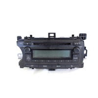 RADIO CD / OJACEVALNIK / IMETNIK HIFI OEM N. 86120-0D640 ORIGINAL REZERVNI DEL TOYOTA YARIS P13 MK3 XP130 (2011-2017)BENZINA LETNIK 2016