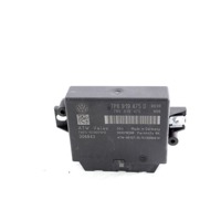 ECU PARKIRNI SENZORJI OEM N. 7P6919475D ORIGINAL REZERVNI DEL VOLKSWAGEN TOUAREG 7P5 7P6 MK2 (2010 - 2018)DIESEL LETNIK 2015