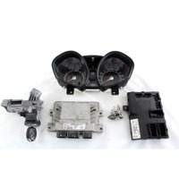KOMPLET ODKLEPANJE IN VZIG  OEM N. 33333 KIT ACCENSIONE AVVIAMENTO ORIGINAL REZERVNI DEL FORD FIESTA CB1 CNN MK6 (09/2008 - 11/2012) BENZINA/GPL LETNIK 2009