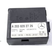 RACUNALNIK AVTOALARMA/BLOKADA MOTORJA OEM N. A2038202726 ORIGINAL REZERVNI DEL MERCEDES CLASSE S W220 (1998 - 2006)DIESEL LETNIK 2000