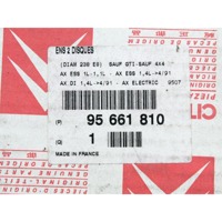 SPREDNJI ZAVORNI DISKI OEM N. 95661810 ORIGINAL REZERVNI DEL CITROEN AX (1986 - 1998)BENZINA LETNIK 1991