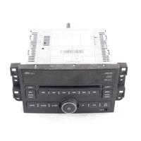 RADIO CD / OJACEVALNIK / IMETNIK HIFI OEM N. 96989221 ORIGINAL REZERVNI DEL CHEVROLET AVEO MK1 T250 (2006 - 2011) BENZINA/GPL LETNIK 2010