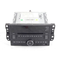 RADIO CD / OJACEVALNIK / IMETNIK HIFI OEM N. 20801279 ORIGINAL REZERVNI DEL CHEVROLET CAPTIVA MK1 C100 (2006 - 2011) DIESEL LETNIK 2009