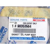 90353564 GUARNIZIONE POMPA OLIO DAEWOO ESPERO 1.5 16V 66 KW (1997) RICAMBIO NUOVO